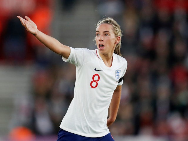 Jordan Nobbs in action for England on April 6, 2018