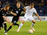 Leandro Trossard in action during a Europa League game between Genk and Malmo in September 2018