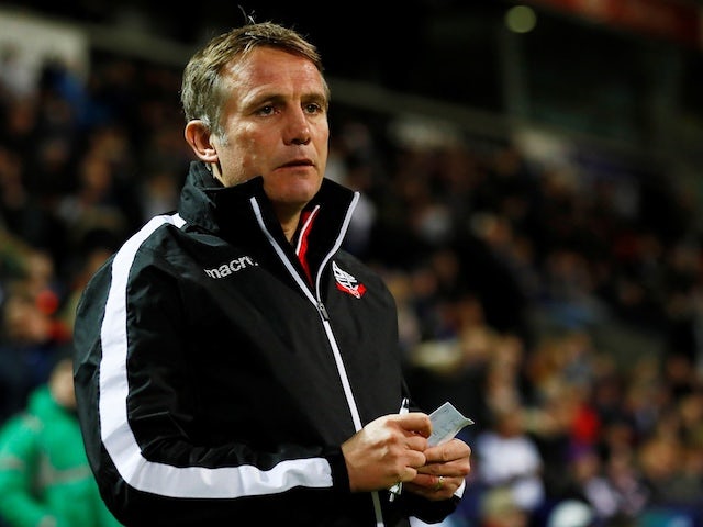 Phil Parkinson in charge of Bolton Wanderers