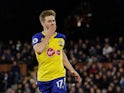Southampton's Stuart Armstrong celebrates after scoring during his side's Premier League clash with Fulham on November 24, 2018