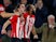 Cedric Soares celebrates Southampton's second goal against Manchester United with teammate Nathan Redmond