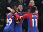 Andros Townsend doubles the Eagles' lead during the Premier League game between Crystal Palace and Burnley on December 1, 2018