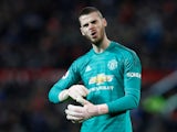 David de Gea in action for Manchester United on November 24, 2018