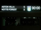 The final scoreline of Aston Villa's match with Nottingham Forest on November 28, 2018
