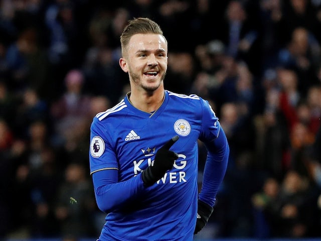 Maddison celebrates one of best goals of his career