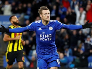 Leicester's Vardy vows to work hard to fit Puel's style