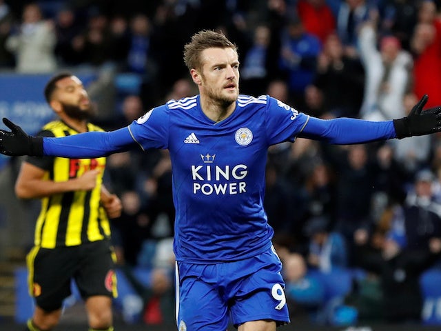 Leicester striker Jamie Vardy to return for Chelsea clash