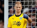 Joe Hart disapproves during the Premier League game between Crystal Palace and Burnley on December 1, 2018