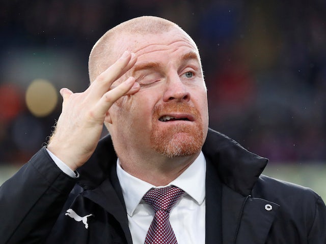 Sean Dyche: Pressure is off Burnley against Arsenal and Tottenham