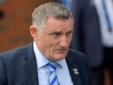 Tony Mowbray in charge of Blackburn Rovers on October 20, 2018