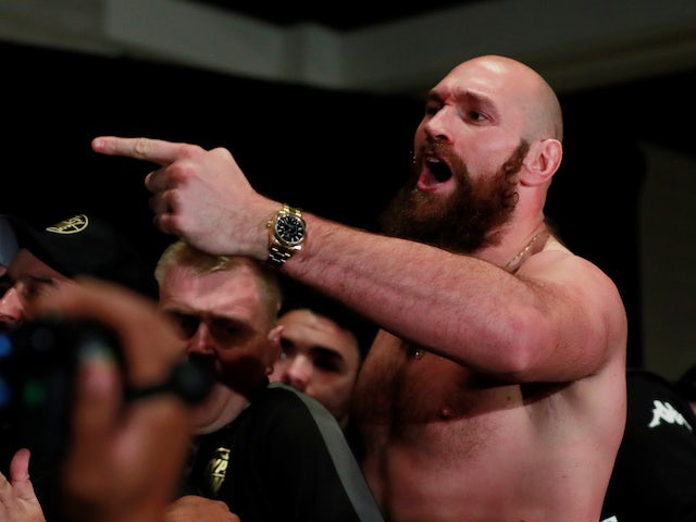 Tyson Fury: 'WBO title could be on the line on Saturday'