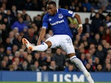 Ademola Lookman in action for Everton in the EFL Cup on September 2, 2018