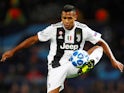 Alex Sandro in action for Juventus on October 23, 2018