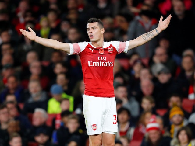 Emery defends Xhaka after derby criticism