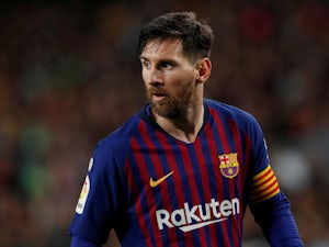 Lionel Messi in action for Barcelona on November 11, 2018