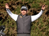 South Africa's Louis Oosthuizen during the first round