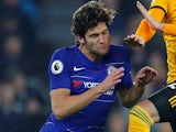 Marcos Alonso in action for Chelsea on December 5, 2018