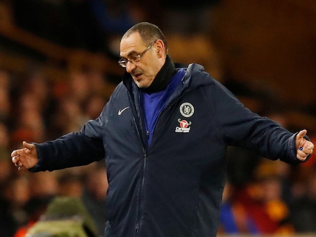 Chelsea boss Maurizio Sarri hints at January striker move