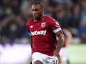 Michail Antonio in action for West Ham United on November 24, 2018
