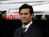 Proud Real Madrid manager Santiago Solari pictured on December 1, 2018