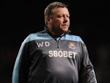 Wally Downes at West Ham in November 2012