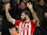 Charlie Austin celebrates scoring late on during the Premier League game between Southampton and Arsenal on December 16, 2018