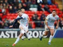Finn Russell converts a penalty for Racing 92 on December 16, 2018