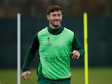 Anthony Ralston during a Celtic training session on November 7, 2018