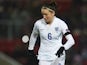 Casey Stoney in action for England in October 2015