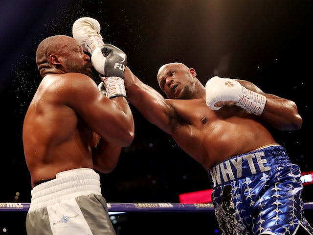 Whyte knocks out Chisora to move closer to a rematch with Anthony Joshua