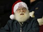 Father Christmas pictured at The Hawthorns in December 2016