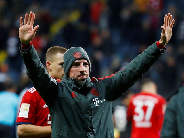 Ribery at the double as Bayern punish wasteful Frankfurt