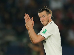 Gareth Bale after scoring for Real Madrid against Kashima Antlers in FIFA Club World Cup on December 19, 2018.