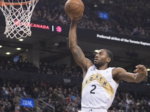Leonard matches season-high 37 points as Raptors defeat Cavs