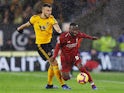 Naby Keita evades a challenge during Liverpool's Premier League clash with Wolverhampton Wanderers on December 21, 2018