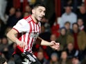 Neal Maupay in action for Brentford on November 27, 2018