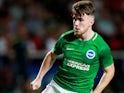 Aaron Connolly in action for Brighton & Hove Albion on July 24, 2018