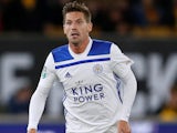 Adrien Silva in action for Leicester City in the EFL Cup on September 25, 2018