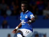 Idrissa Gueye in action for Everton on September 26, 2018