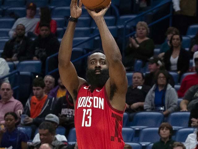 James Harden shines again as Houston Rockets overcome New Orleans Pelicans