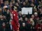 Liverpool attacker Mohamed Salah celebrates scoring against Newcastle United on December 26, 2018