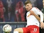 Timo Werner in action for RB Leipzig on December 2, 2018