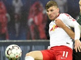 Timo Werner in action for RB Leipzig on December 2, 2018