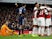 Alexandre Lacazette and his teammates celebrate Arsenal's second goal against Fulham on January 1, 2019