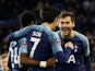 Fernando Llorente celebrates putting Tottenham Hotspur two goals ahead against Tranmere Rovers in their FA Cup tie on January 4, 2019