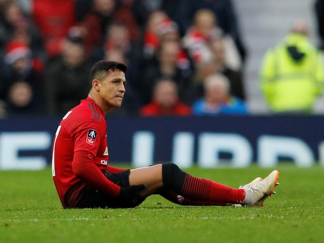 Manchester United forward Alexis Sanchez set for spell on sidelines