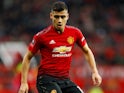 Andreas Pereira in action during the FA Cup third-round game between Manchester United and Reading on January 5, 2019
