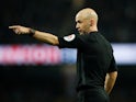 Anthony Taylor officiates during the Premier League game between Manchester City and Liverpool on January 3, 2019