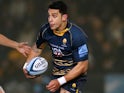 Bryce Heem in action for Worcester Warriors on November 23, 2018
