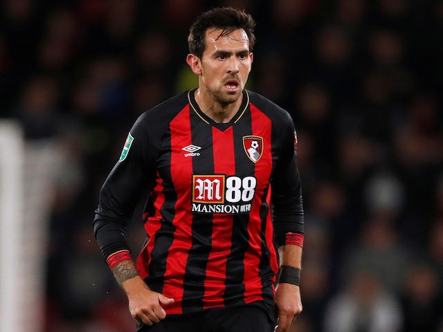 Charlie Daniels in action for Bournemouth on November 19, 2018